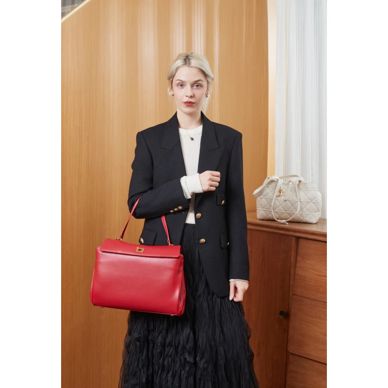 进口澳洲全羊毛高定秀场西装 春夏女士单西服时尚修身19900