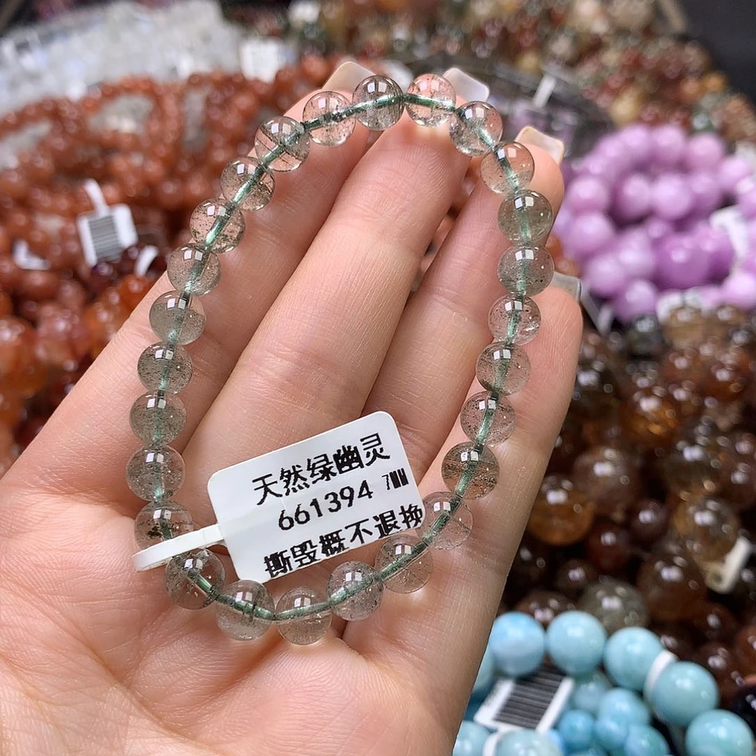 水晶手链未镶嵌，