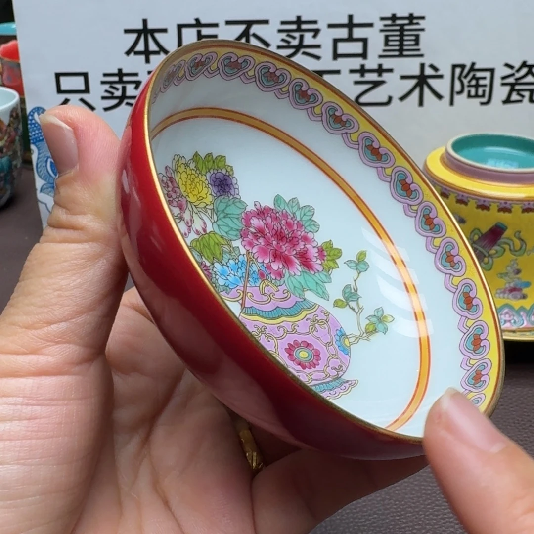 景德镇手工手绘展示