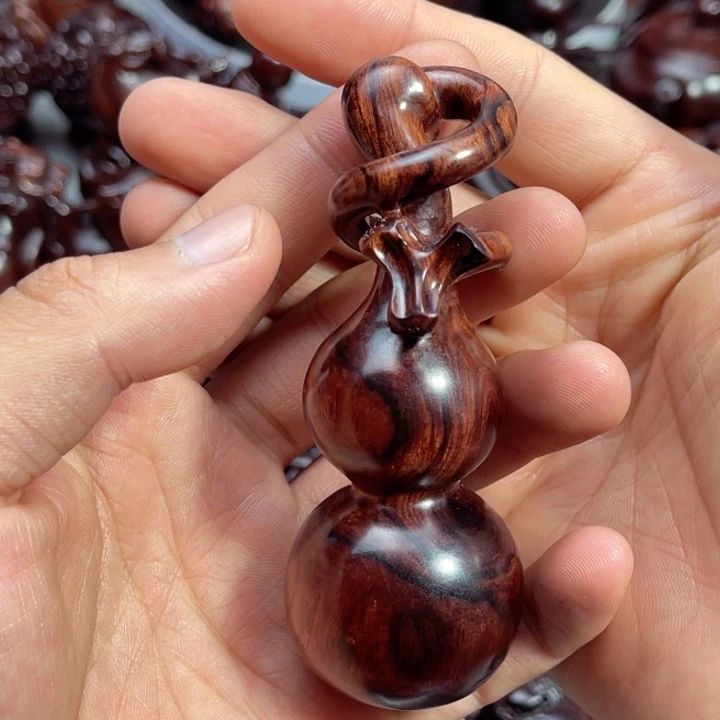 把件黄花梨/降香黄檀葫芦