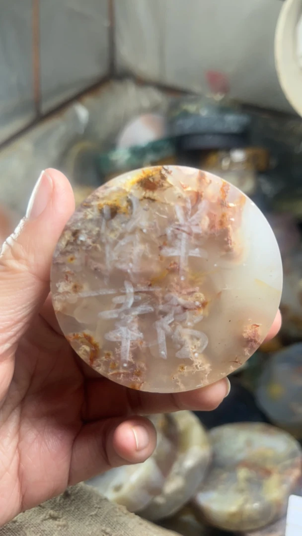 玛瑙圆牌私人订制