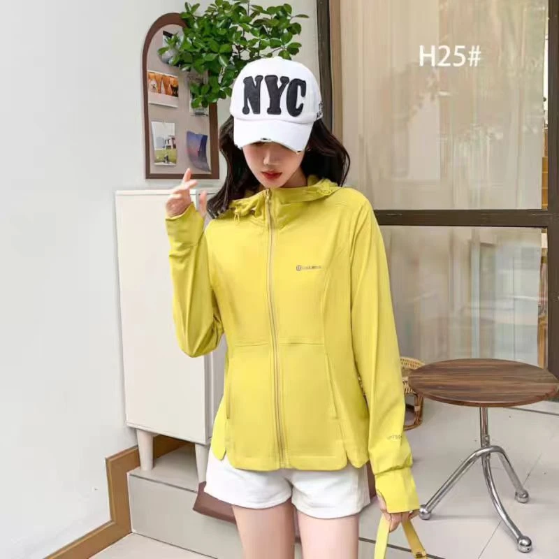 显瘦连帽外套女欧货2025新款女装时尚上衣瑜伽服826