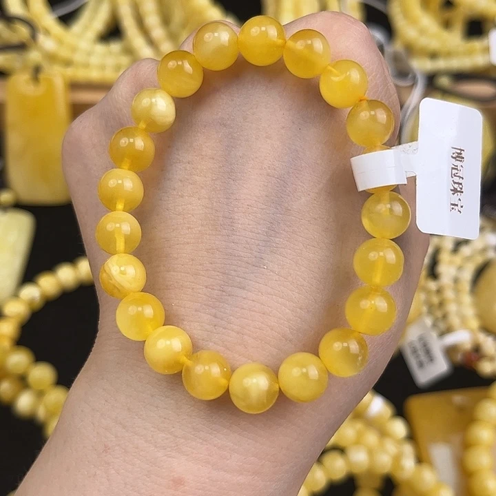 琥珀颈饰未镶嵌琥珀