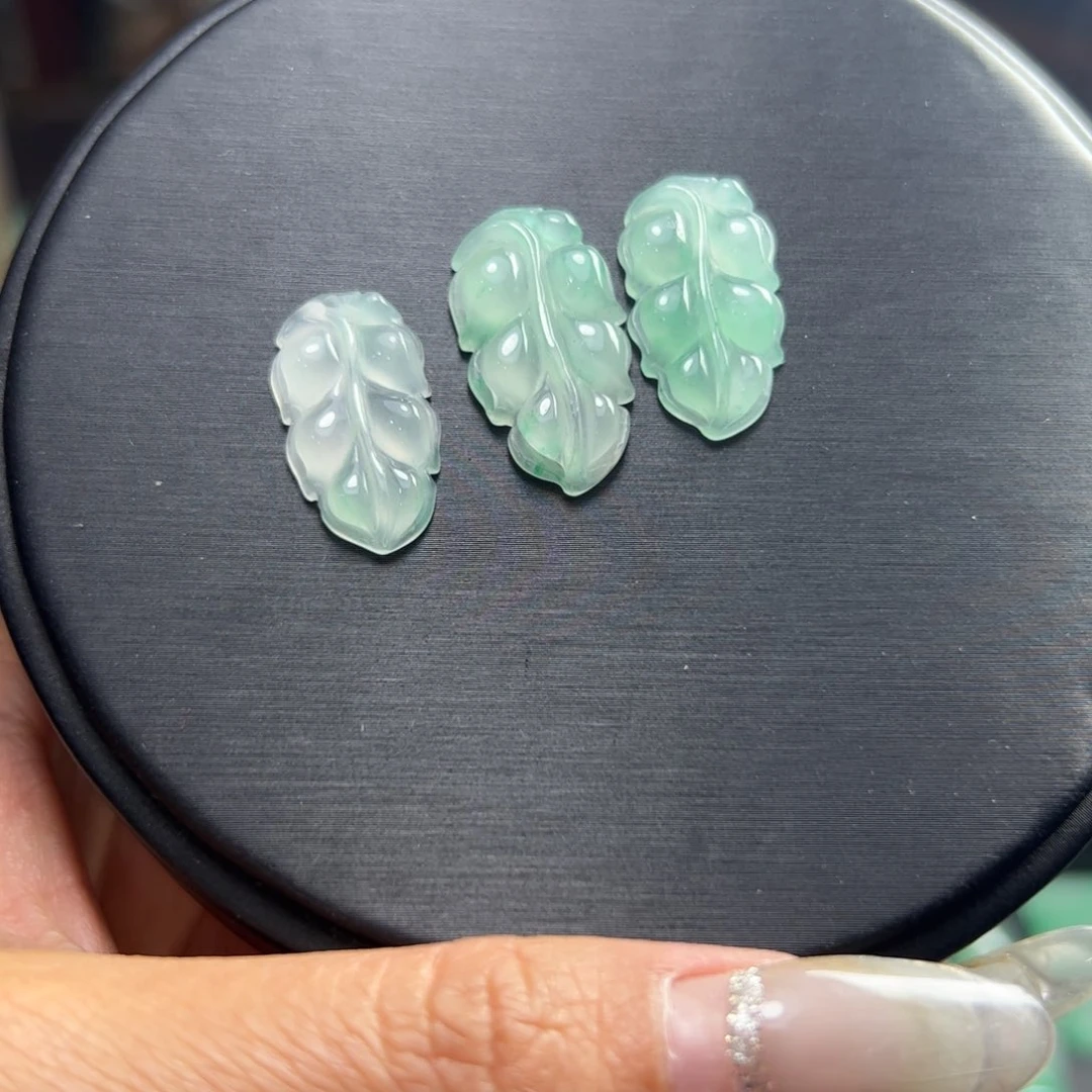 石英质玉（非洲翠）未镶嵌颈饰多样性发货