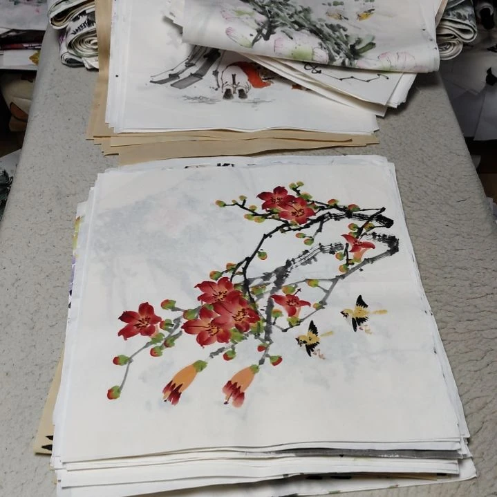 秋****国画国画花鸟花鸟花鸟