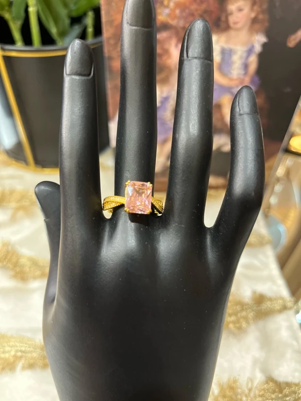 C播 6.48g 足金999 戒指f新疆特色黄金轻奢