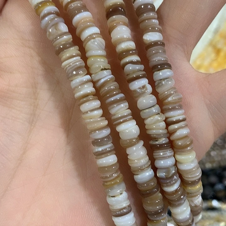 一条6mm不规则企鹅贝隔片