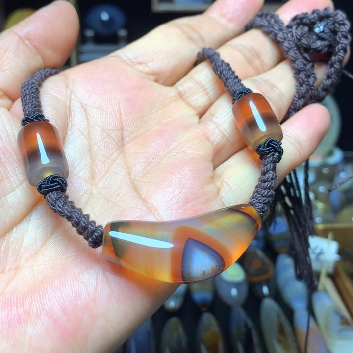 未镶嵌颈饰玛瑙/玉髓