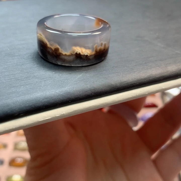 玛瑙/玉髓手镯未镶嵌解*圆