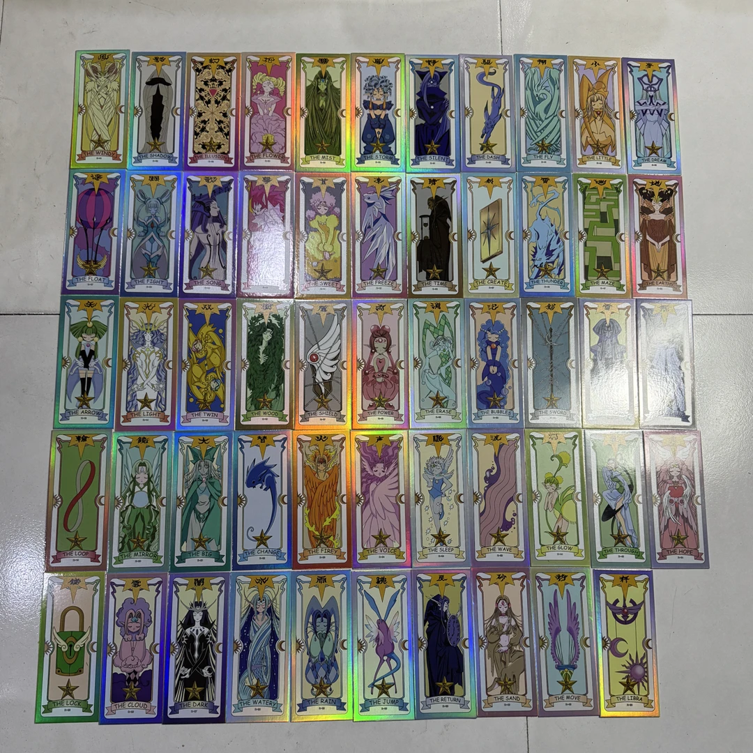 卡樱社魔法少女樱库洛牌一套54张！