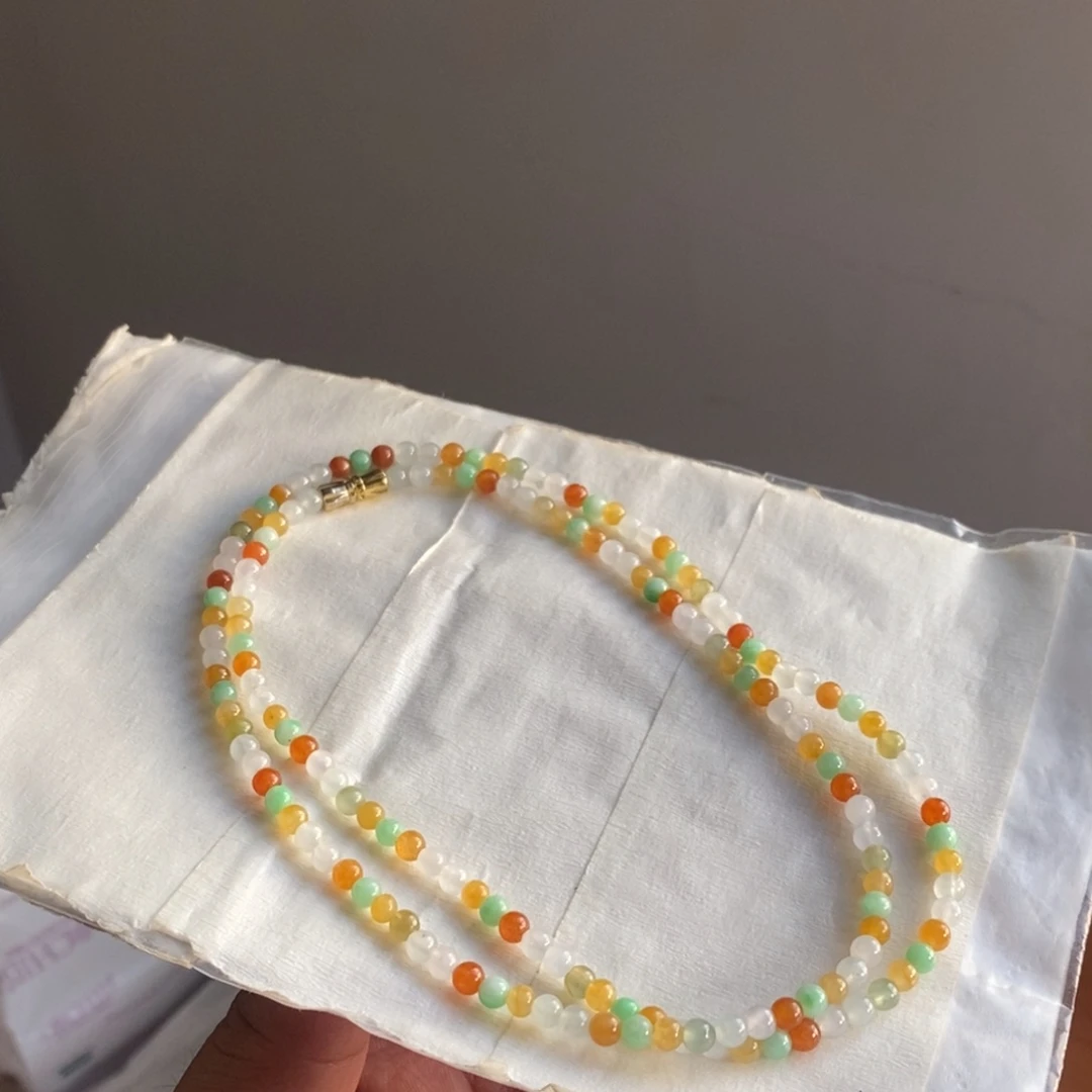 定制翡翠未镶嵌54 缅甸翡翠A货卡3.9