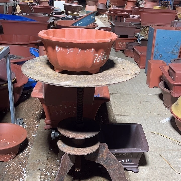 环**Z宜兴紫砂莲花小号