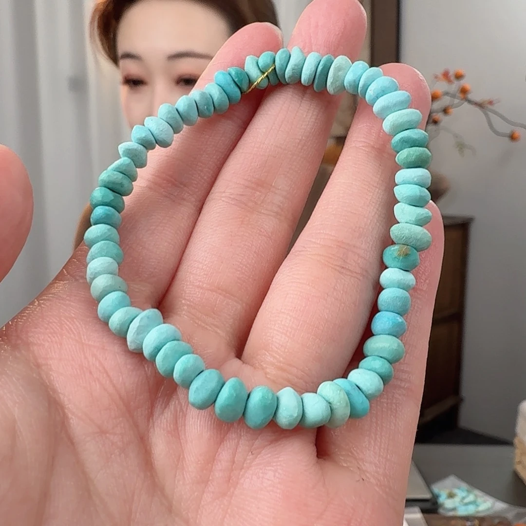 绿松石未镶嵌珠宝半成品