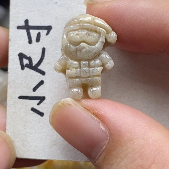 硅化珊瑚（珊瑚玉）未镶嵌颈饰