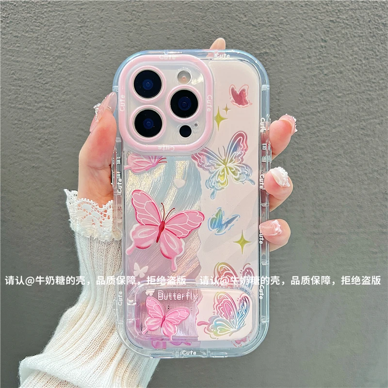 羽纱奶油壳适用苹果16/iPhone/华为荣耀/OPPO/VIVO/小米/手机壳潮