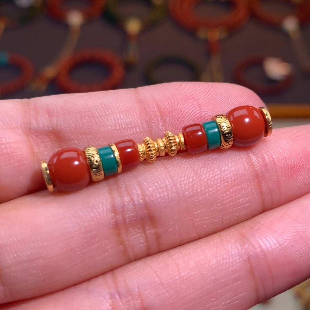 南红玛瑙未镶嵌颈饰