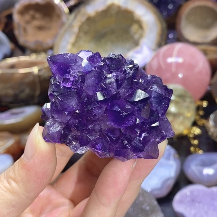 未镶嵌珠宝半成品紫晶