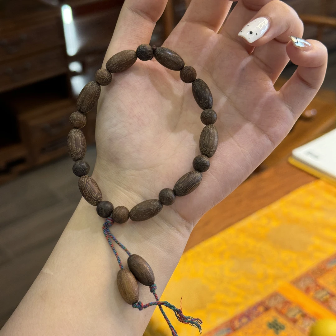楠木福利米粒手串文玩可盘