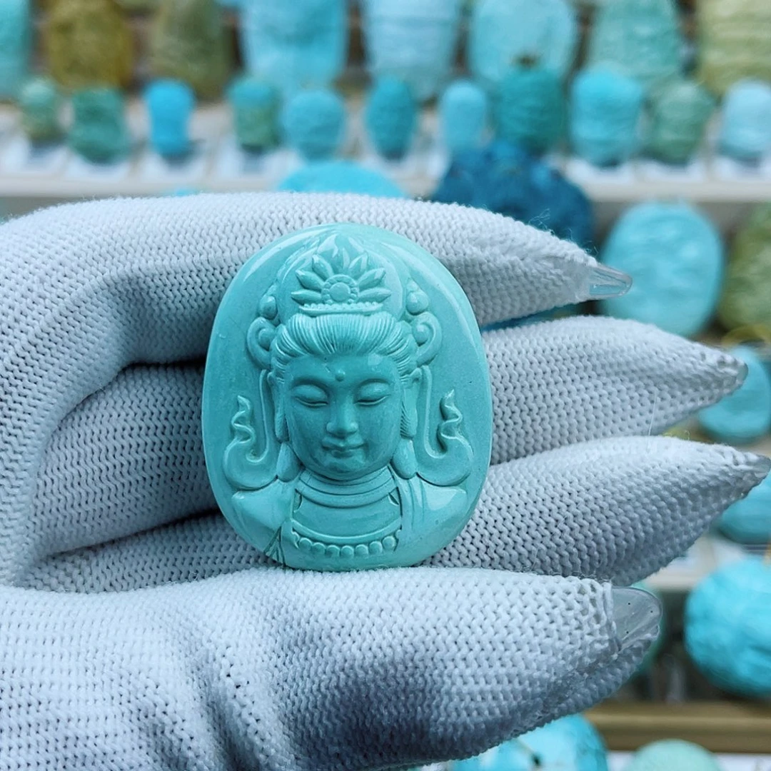 绿松石未镶嵌珠宝奇石