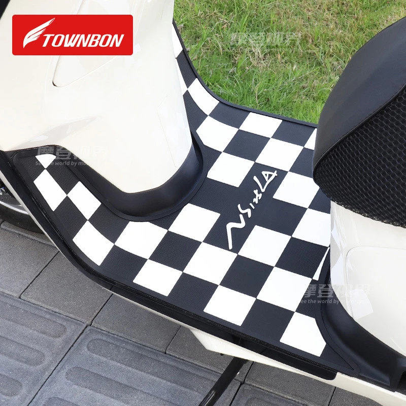 适用于25款本田NS125LA脚垫踏板摩托车专用LA防滑防水脚踏垫子