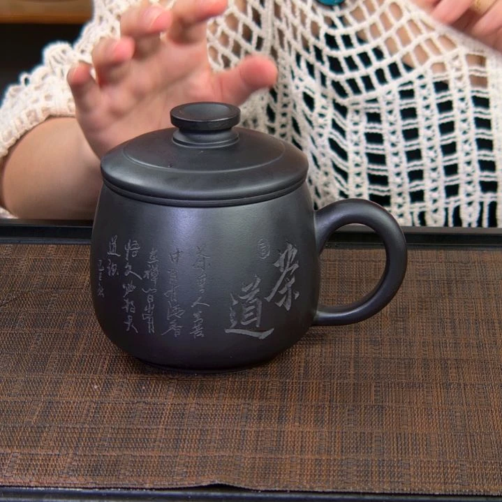 茶杯紫砂高货放漏