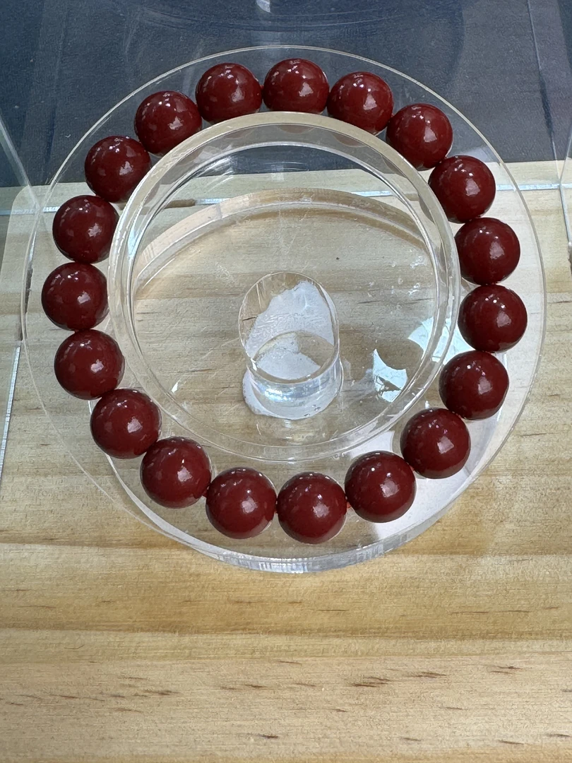 含辰砂工艺品朱砂辰砂手串10mm