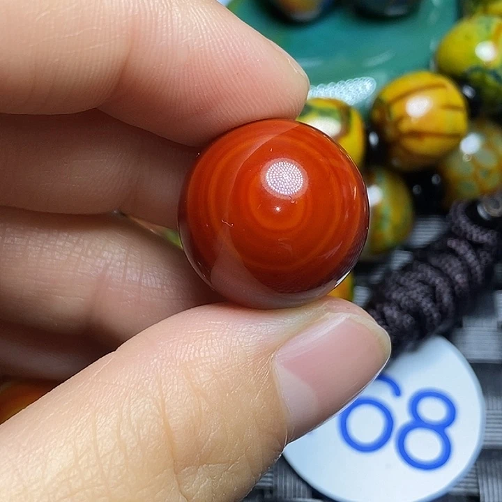 里***简玛瑙/玉髓合金颈饰