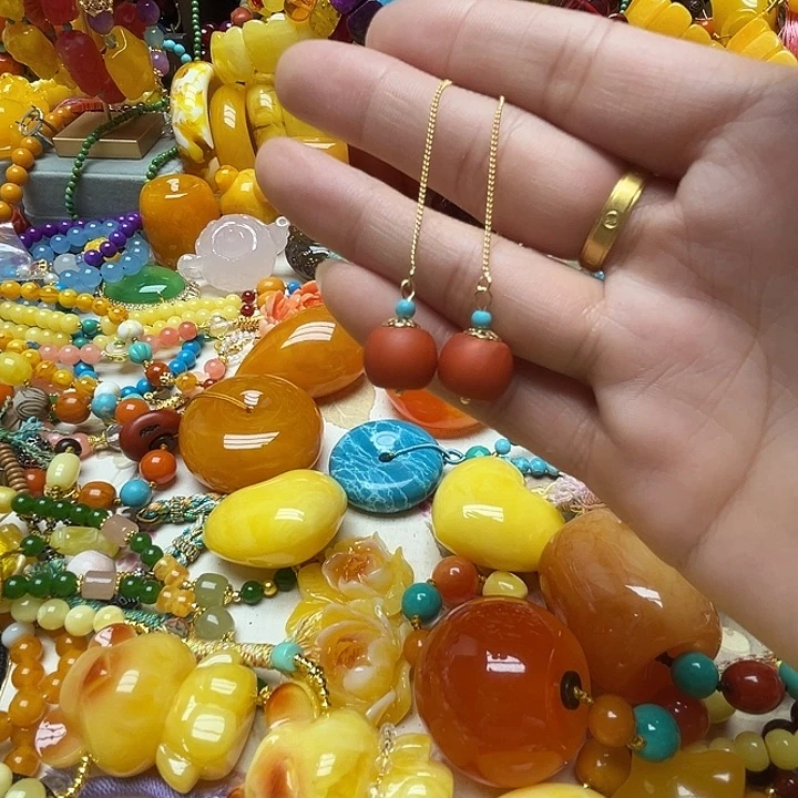 树脂制品908橘皮耳线