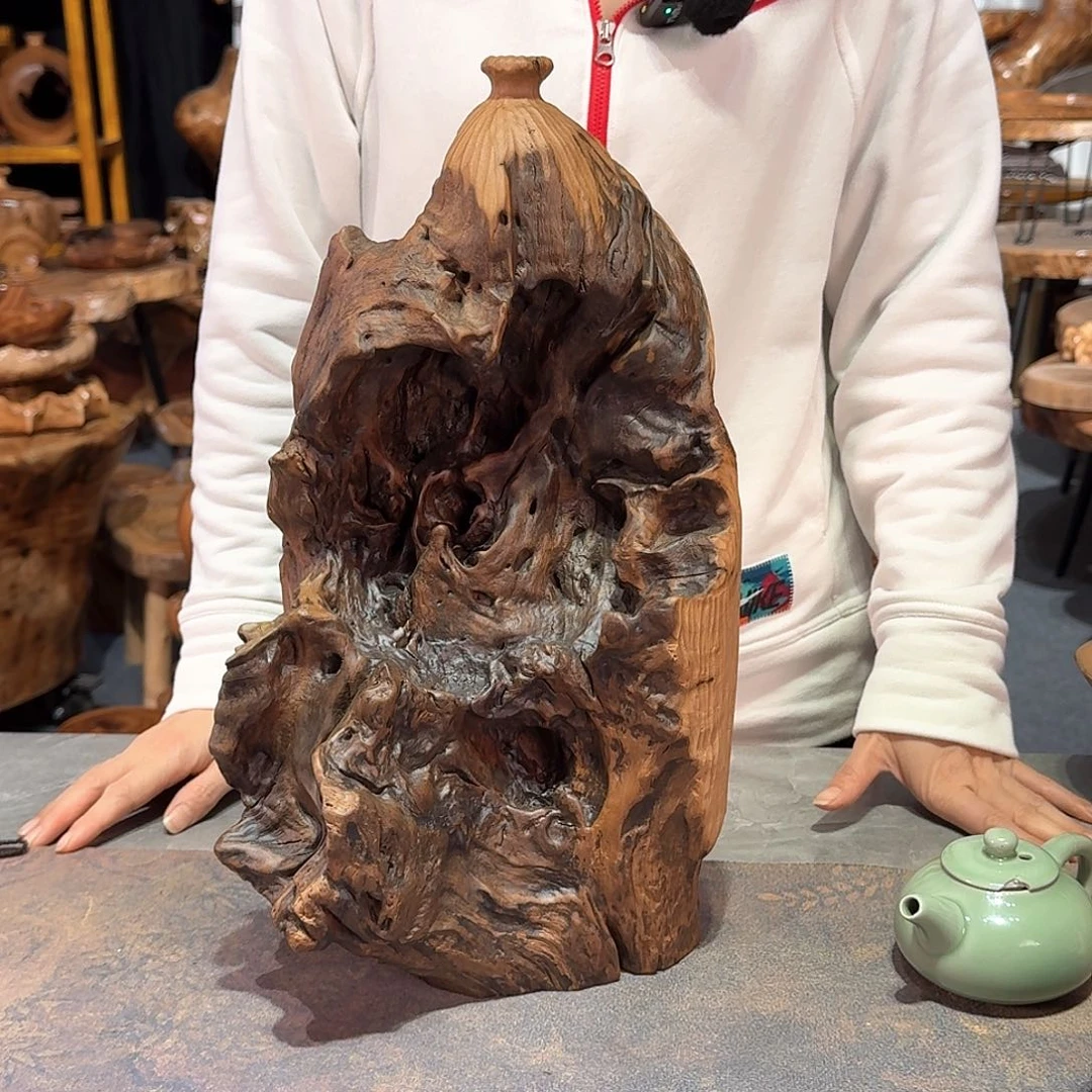 楠木干泡摆件工艺品23-18-42