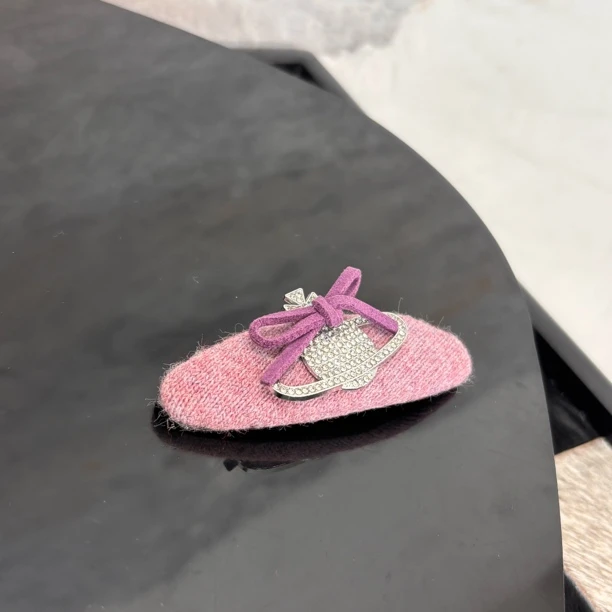 地球紫色发夹FJ1101(一个)