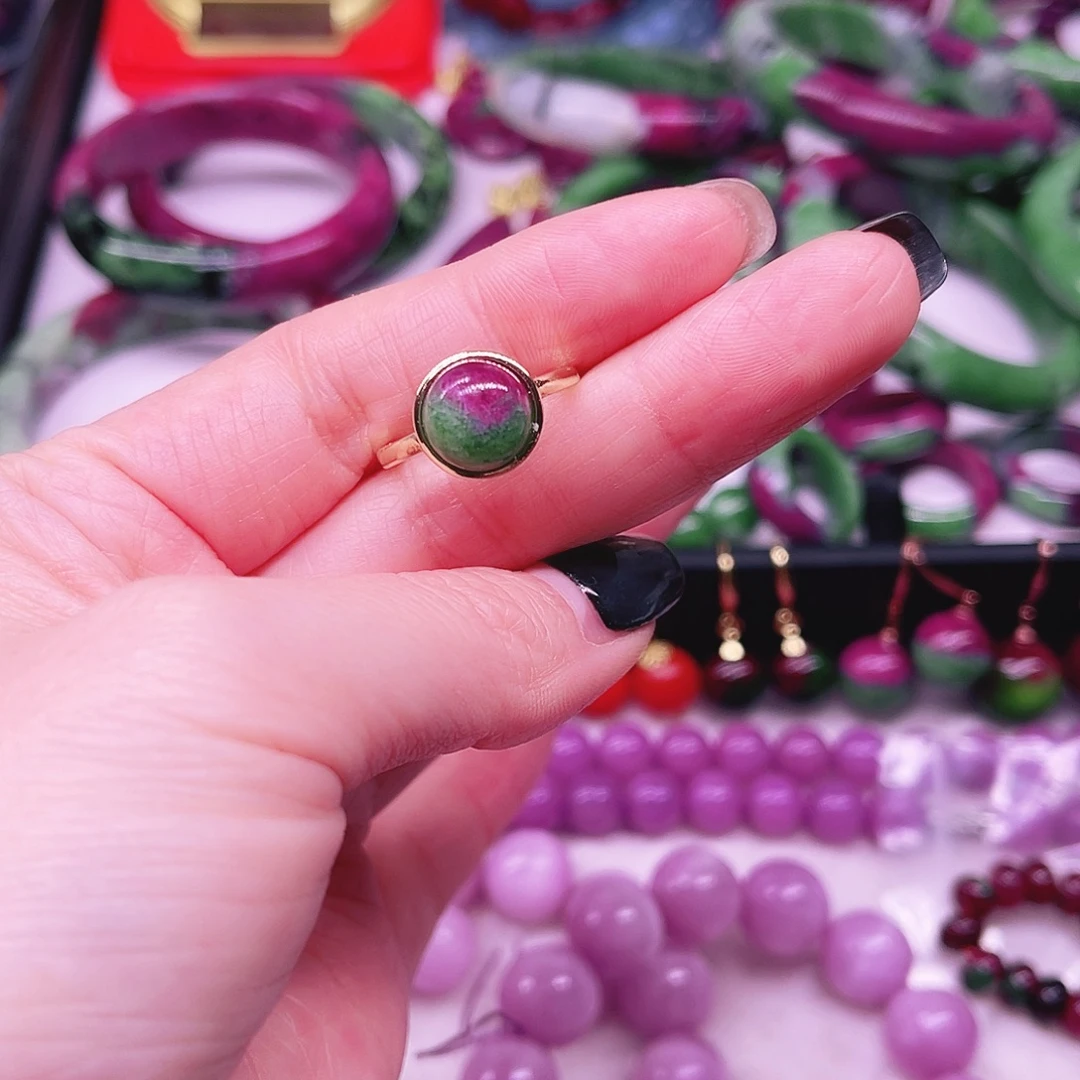 未镶嵌戒指红宝石