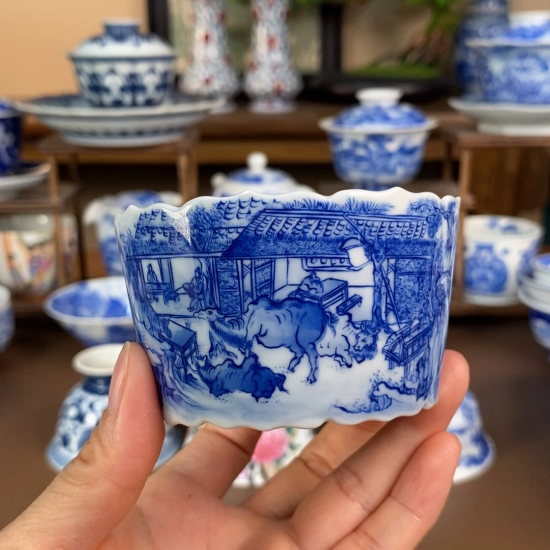 景德镇陶瓷手工手绘