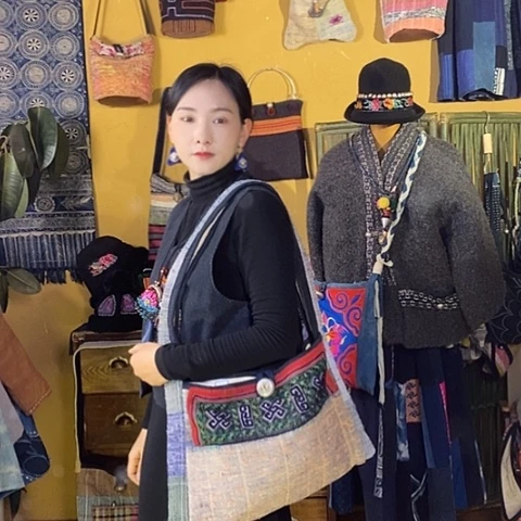 织绣手工制作包包