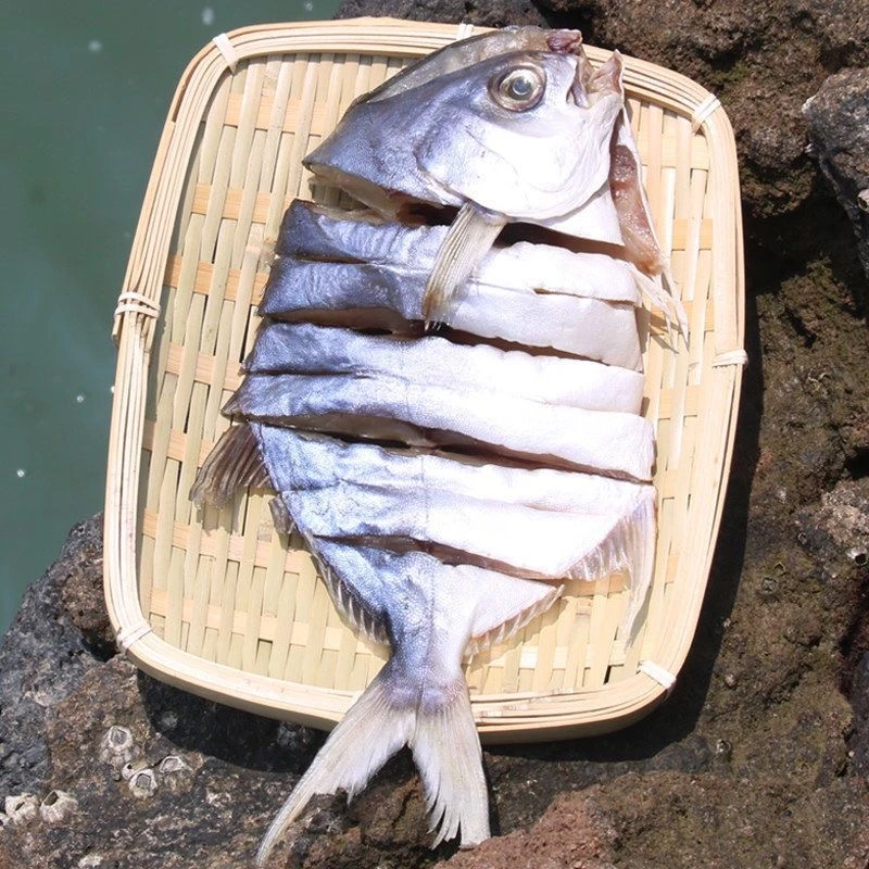 湛江江特产淡晒金鲳鱼干海鲜干货广东特色咸鱼