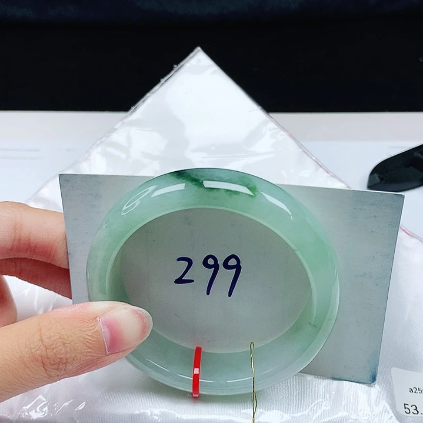 【闪购商品】翡翠手镯未镶嵌53.6圈