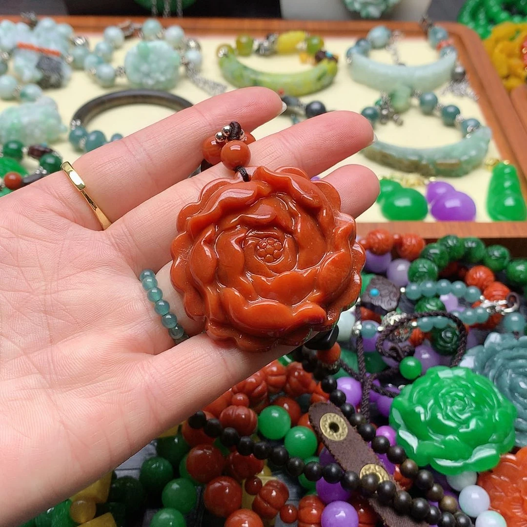 吊坠(赠链)未镶嵌翡翠战**满