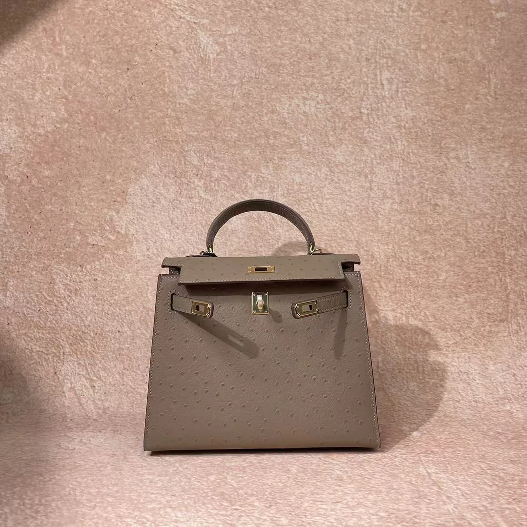 金【25CM大象灰金扣】高级女士手提女包8888888-030