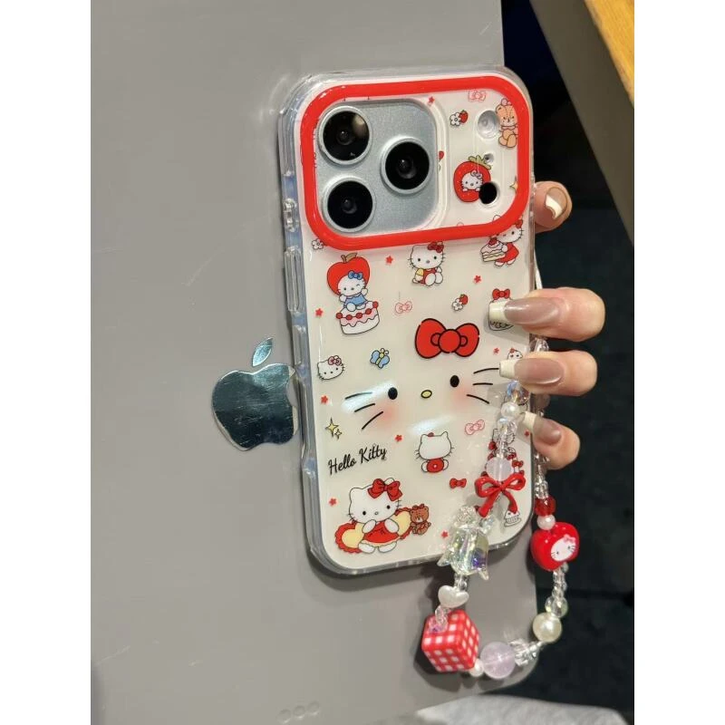 韩系甜美可爱猫咪蝴蝶结适用于iphone17promax苹果16手机壳15新款