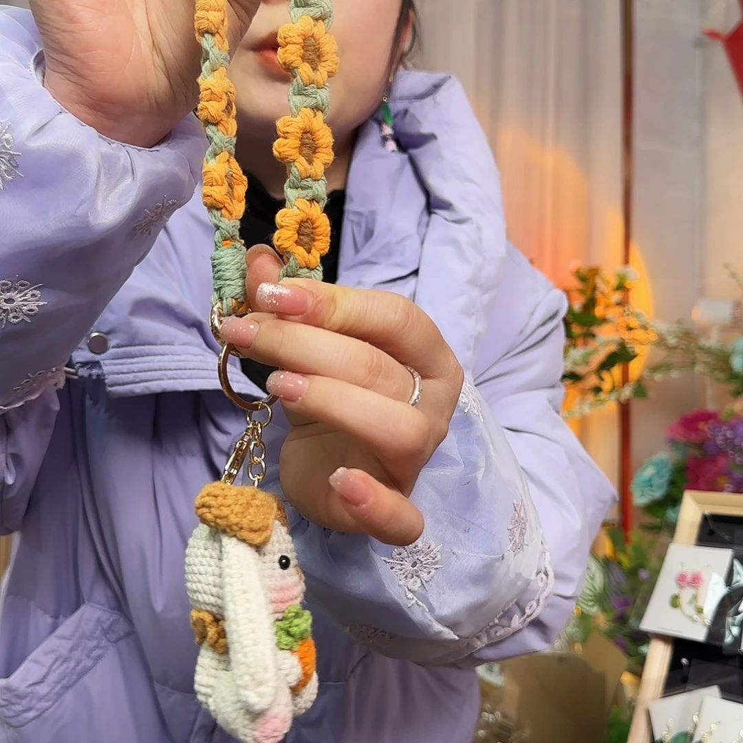 纯手工钩织钩织挂件