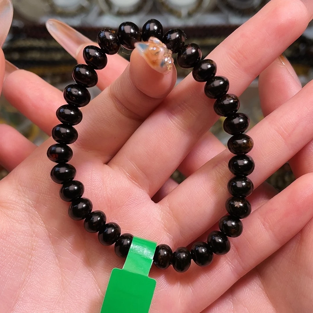 琥珀未镶嵌裸石抚顺琥珀7➕手串翳珀