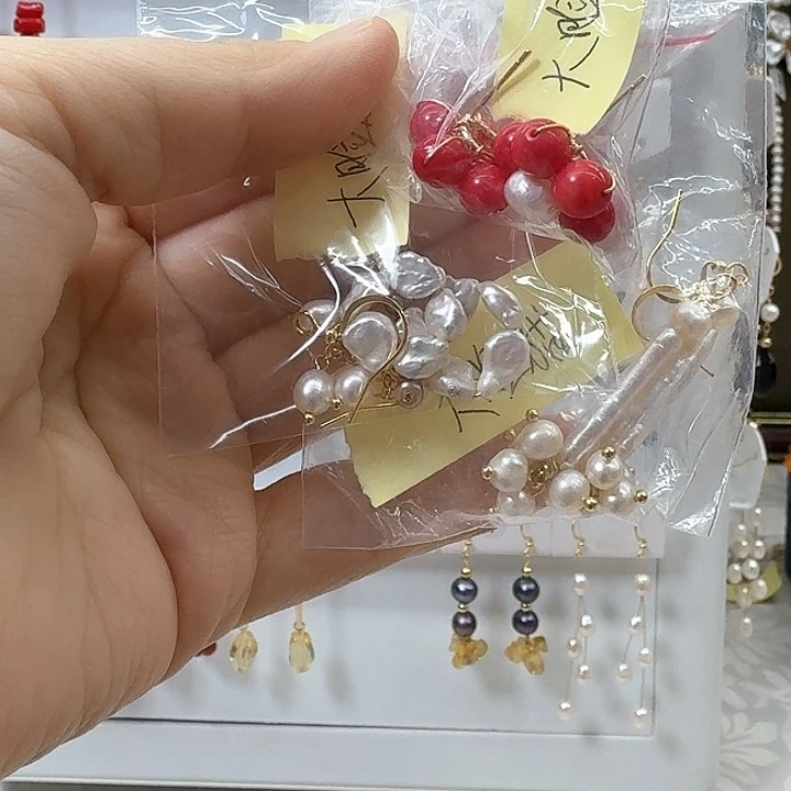 淡水珍珠乐乐银S925镶嵌