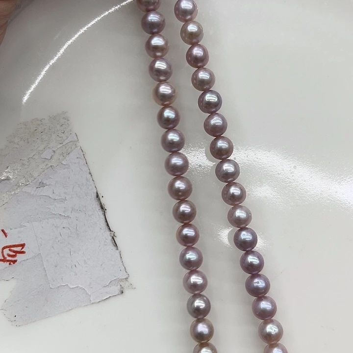 未镶嵌淡水珍珠颈饰0075