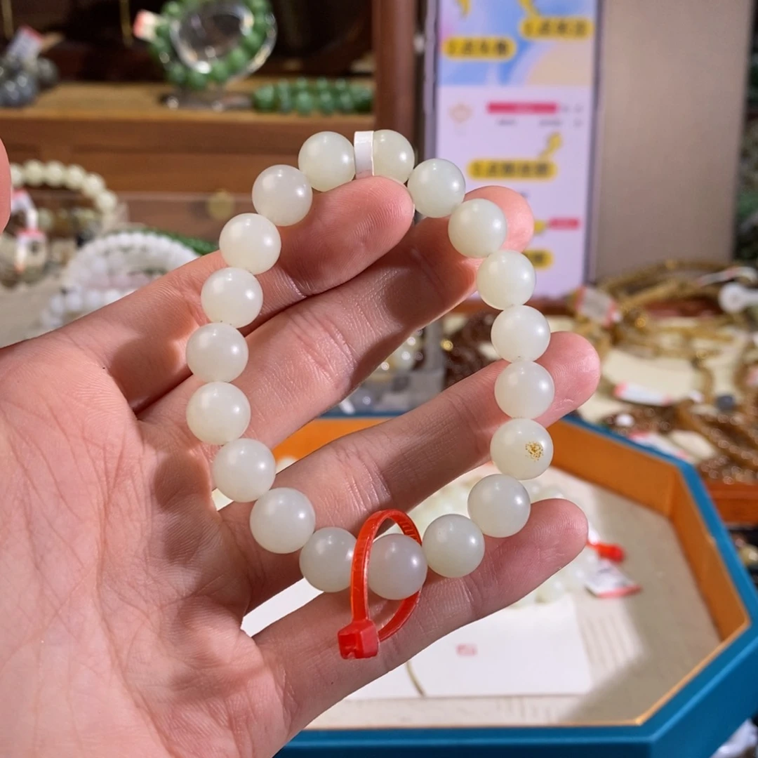 和田玉手链未镶嵌