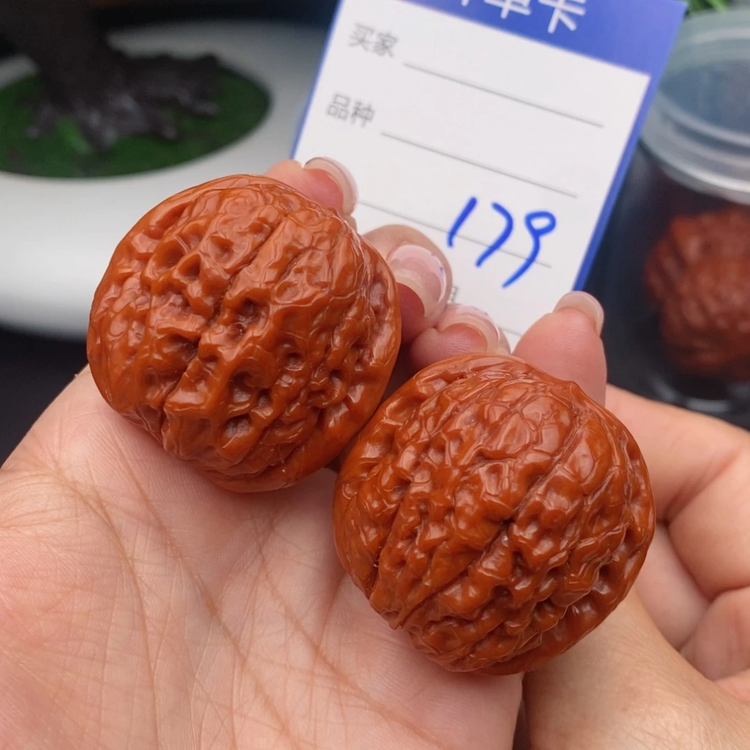 文玩核桃把件38甲骨文179