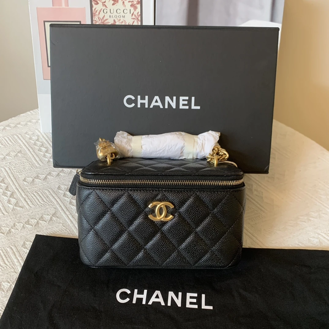 未使用 Chanel/香奈儿 23p 爱心金球盒子