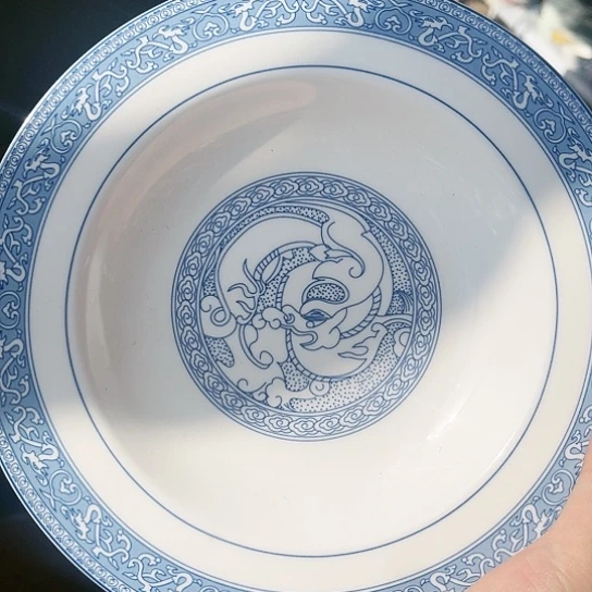 盘8寸深盘一个陶瓷陶瓷