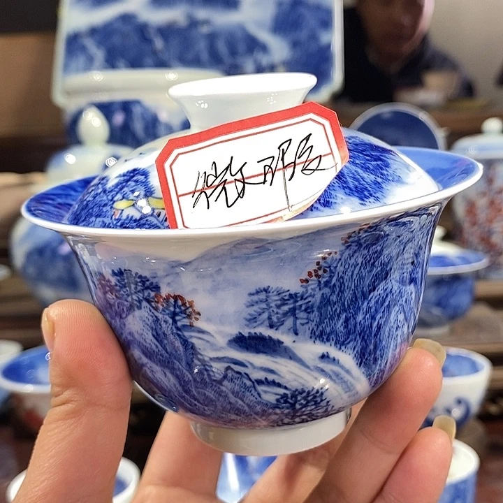 杯待*景德镇手工手绘陶瓷，高亮兴老师作品