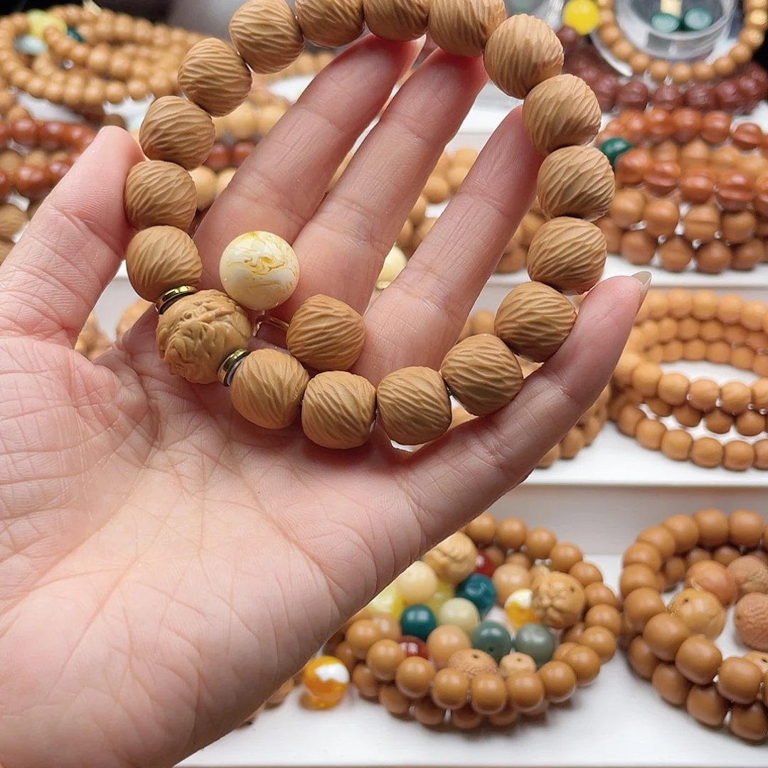 猴头核桃手串不****手串