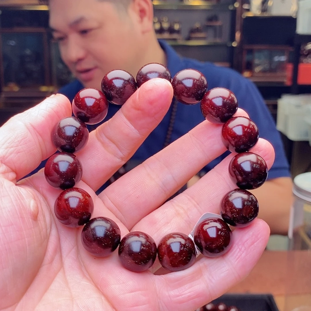 爱***儿檀香紫檀（小叶紫檀）手串/手链15