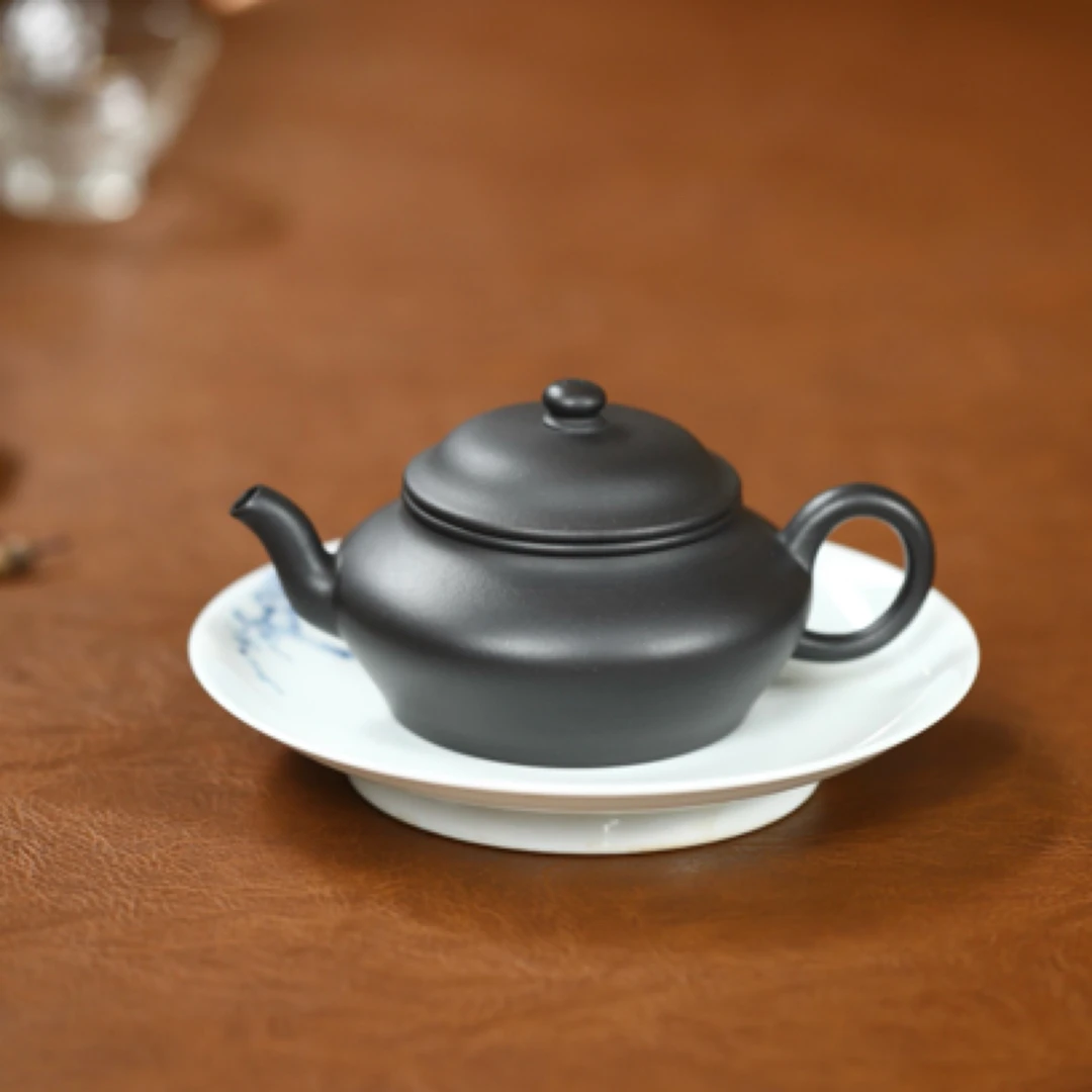 碗灯·捂灰·全手工.实力派王峰         /容量170cc/老紫泥